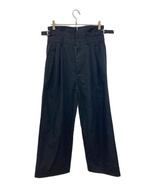 IRENISA（イレニサ）IRENISA (イレニサ) HIGH WAIST PANTS/ハイウエストスラックス ブラック サイズ:2の古着・服飾アイテム