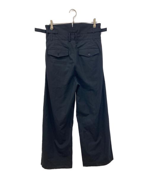 IRENISA（イレニサ）IRENISA (イレニサ) HIGH WAIST PANTS/ハイウエストスラックス ブラック サイズ:2の古着・服飾アイテム