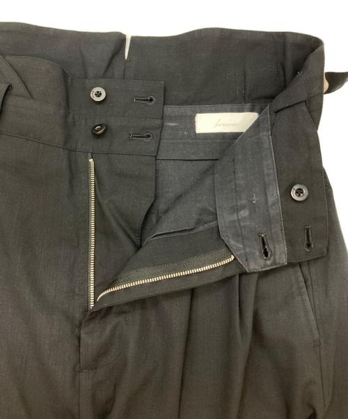 IRENISA（イレニサ）IRENISA (イレニサ) HIGH WAIST PANTS/ハイウエストスラックス ブラック サイズ:2の古着・服飾アイテム