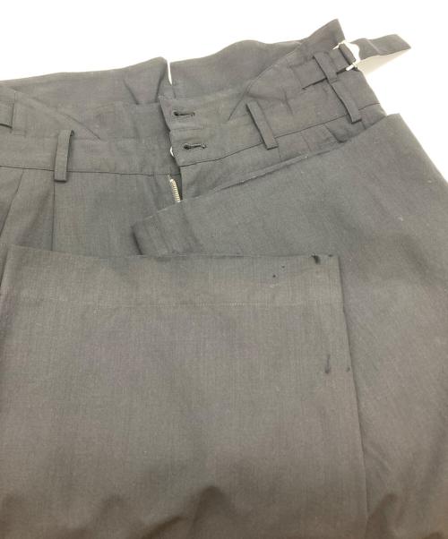 IRENISA（イレニサ）IRENISA (イレニサ) HIGH WAIST PANTS/ハイウエストスラックス ブラック サイズ:2の古着・服飾アイテム