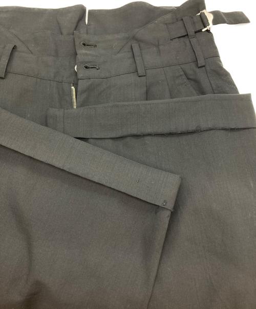 IRENISA（イレニサ）IRENISA (イレニサ) HIGH WAIST PANTS/ハイウエストスラックス ブラック サイズ:2の古着・服飾アイテム