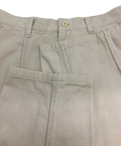 ISSEY MIYAKE MEN（イッセイミヤケメン）ISSEY MIYAKE MEN (イッセイミヤケメン) カツラギパンツ アイボリー サイズ:Ⅿの古着・服飾アイテム