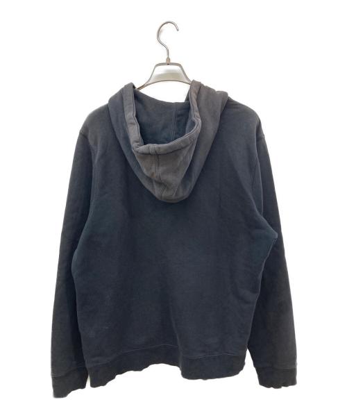 stussy（ステューシー）stussy (ステューシー) フロントロゴパーカー ブラック サイズ:Sの古着・服飾アイテム