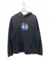 stussy（ステューシー）の古着「フロントロゴパーカー」｜ブラック