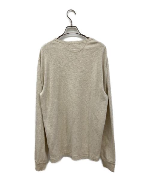 POLO COUNTRY（ポロカントリー）POLO COUNTRY (ポロカントリー) ヘンリーネックカットソー グレー サイズ:Ⅿの古着・服飾アイテム