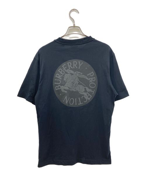BURBERRY（バーバリー）BURBERRY (バーバリー) ロゴプリントTシャツ ブラック サイズ:Mの古着・服飾アイテム