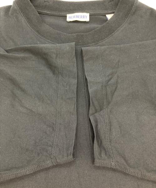 BURBERRY（バーバリー）BURBERRY (バーバリー) ロゴプリントTシャツ ブラック サイズ:Mの古着・服飾アイテム