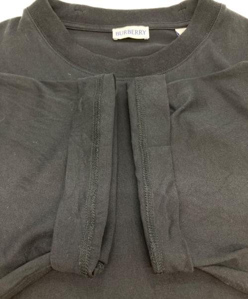 BURBERRY（バーバリー）BURBERRY (バーバリー) ロゴプリントTシャツ ブラック サイズ:Mの古着・服飾アイテム