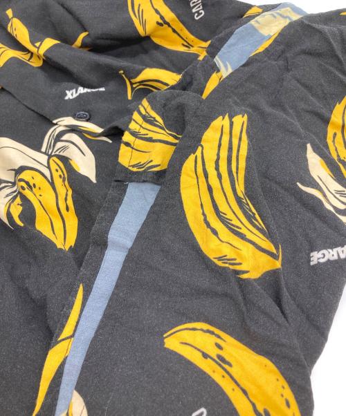 X-LARGE（エクストララージ）X-LARGE (エクストララージ) バナナ柄レーヨンシャツ ブラック サイズ:Ⅼの古着・服飾アイテム