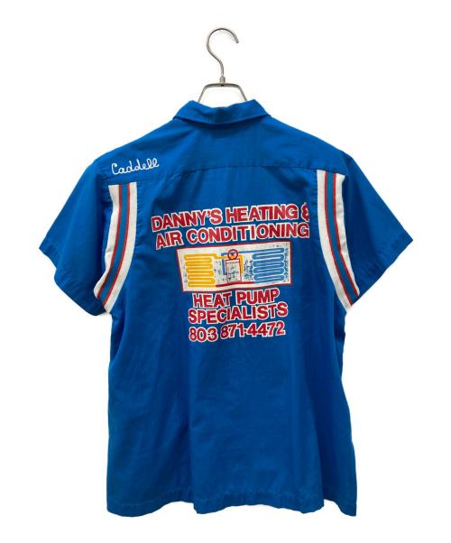 Hilton（ヒルトン）Hilton (ヒルトン) 70'sbowlingシャツ ブルー サイズ:Lの古着・服飾アイテム