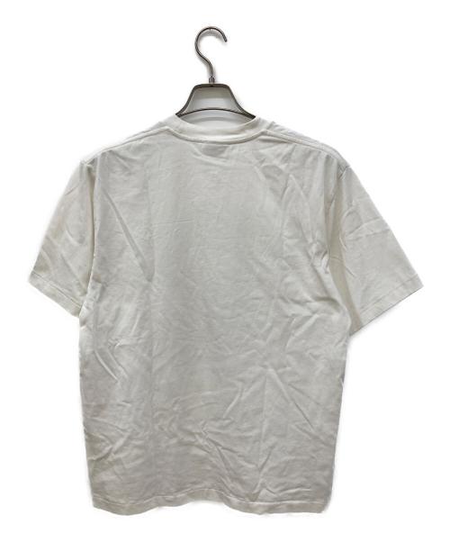 A BATHING APE（アベイシングエイプ）A BATHING APE (アベイシングエイプ) Water Print College Logo Relaxed Fit T-Shirt/プリントTシャツ ホワイト サイズ:Sの古着・服飾アイテム