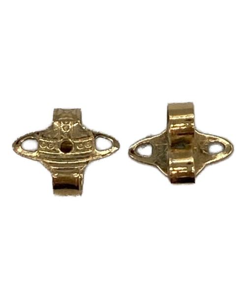 Vivienne Westwood（ヴィヴィアンウエストウッド）Vivienne Westwood (ヴィヴィアンウエストウッド) Petra/ハートオーブモチーフピアス レッドの古着・服飾アイテム