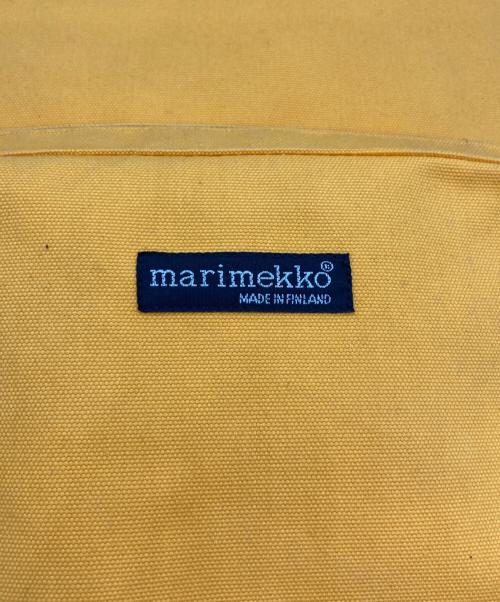 marimekko（マリメッコ）marimekko (マリメッコ) キャンバスショルダーバッグ イエローの古着・服飾アイテム