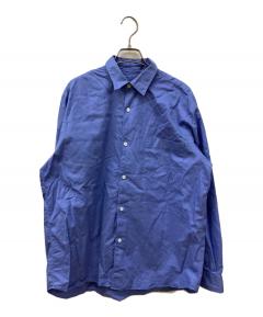 中古・古着通販】COMOLI (コモリ) ヨリ杢 ワークシャツ / Made in