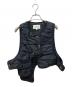 ENFOLD（エンフォルド）の古着「SKIN VEST/キルティングベスト」｜ブラック