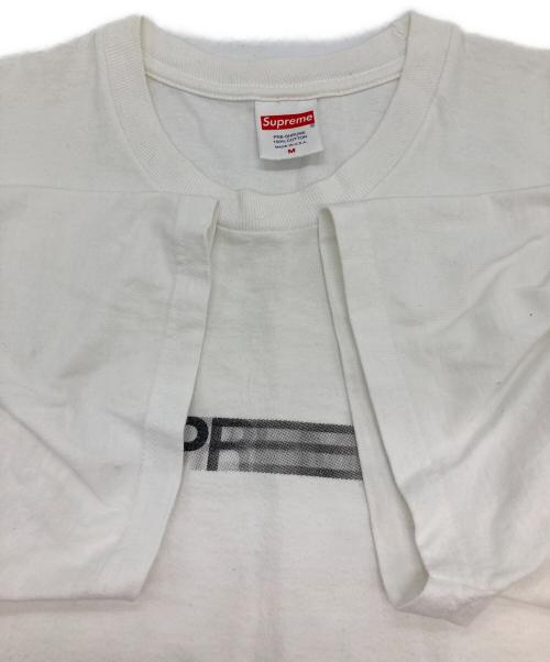 SUPREME（シュプリーム）SUPREME (シュプリーム) Motion Logo Tee/モーションロゴプリントTシャツ ホワイト サイズ:Mの古着・服飾アイテム