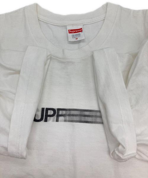 SUPREME（シュプリーム）SUPREME (シュプリーム) Motion Logo Tee/モーションロゴプリントTシャツ ホワイト サイズ:Mの古着・服飾アイテム