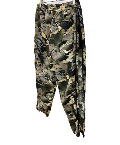 HERON PRESTON（ヘロンプレストン）HERON PRESTON (ヘロンプレストン) 総柄イージーパンツ ブラック サイズ:Mの古着・服飾アイテム