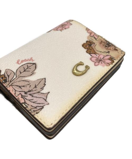 COACH（コーチ）COACH (コーチ) シグネチャーフラワー2wayチェーンウォレット アイボリー サイズ:-の古着・服飾アイテム