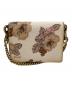 COACH (コーチ) シグネチャーフラワー2wayチェーンウォレット アイボリー サイズ:-：5000円