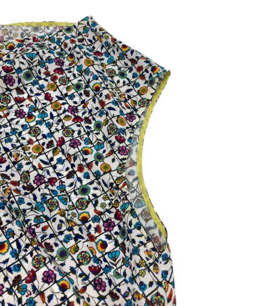 PS Paul Smith（ＰＳポールスミス）PS Paul Smith (ＰＳポールスミス) ノースリーブワンピース マルチカラー サイズ:46の古着・服飾アイテム