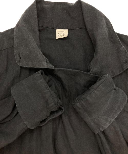 BASERANGE（ベースレンジ）BASERANGE (ベースレンジ) リネンブレンドジャンプスーツ ブラック サイズ:Sの古着・服飾アイテム