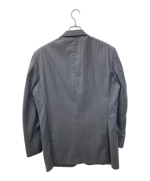 ERMENEGILDO ZEGNA（エルメネジルド・ゼニア）ERMENEGILDO ZEGNA (エルメネジルド・ゼニア) テーラードジャケット グレー サイズ:表記なしの古着・服飾アイテム