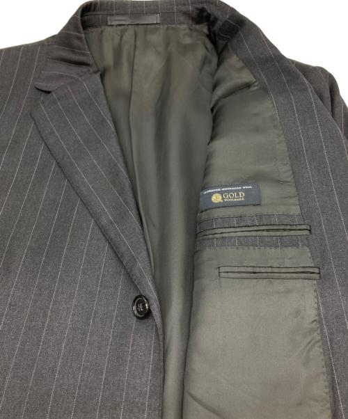 ERMENEGILDO ZEGNA（エルメネジルド・ゼニア）ERMENEGILDO ZEGNA (エルメネジルド・ゼニア) テーラードジャケット グレー サイズ:表記なしの古着・服飾アイテム