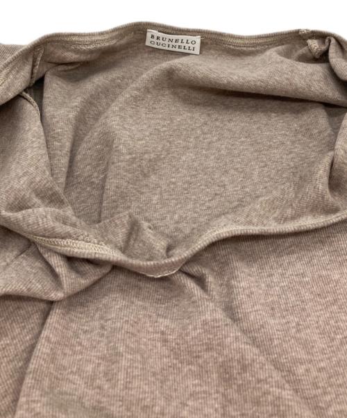 BRUNELLO CUCINELLI（ブルネロクチネリ）BRUNELLO CUCINELLI (ブルネロクチネリ) カットソー ブラウン サイズ:表記なしの古着・服飾アイテム