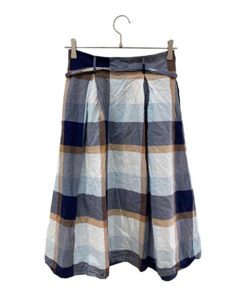 BLUE LABEL CRESTBRIDGE（ブルーレーベルクレストブリッジ）BLUE LABEL CRESTBRIDGE (ブルーレーベルクレストブリッジ) スカート ネイビー サイズ:36の古着・服飾アイテム
