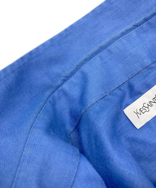 Yves Saint Laurent（イヴサンローラン）Yves Saint Laurent (イヴサンローラン) シャツ ブルー サイズ:16の古着・服飾アイテム