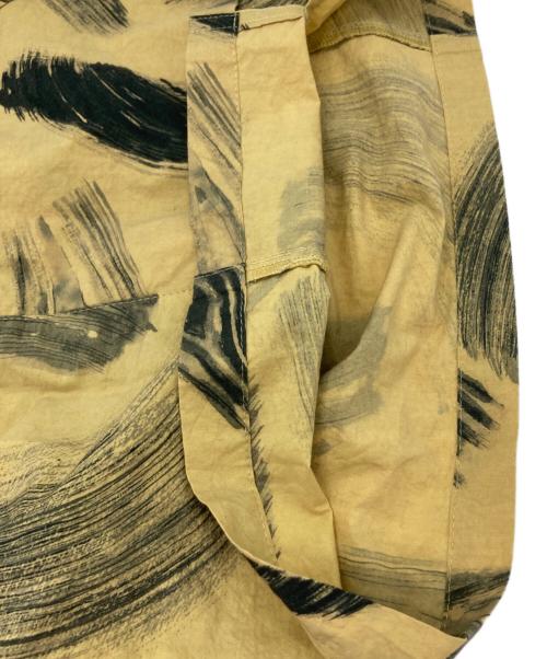 SASQUATCHfabrix.（サスクワッチファブリックス）SASQUATCHfabrix. (サスクワッチファブリックス) MOKUME STANP SHORTS/ショーツ イエロー サイズ:Mの古着・服飾アイテム