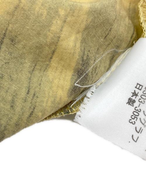 SASQUATCHfabrix.（サスクワッチファブリックス）SASQUATCHfabrix. (サスクワッチファブリックス) MOKUME STANP SHORTS/ショーツ イエロー サイズ:Mの古着・服飾アイテム