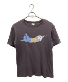 SASQUATCHfabrix.（サスクワッチファブリックス）の古着「プリントTシャツ」｜ブラウン