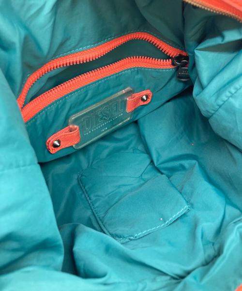 DIESEL（ディーゼル）DIESEL (ディーゼル) 2WAYショルダーバッグ レッドの古着・服飾アイテム