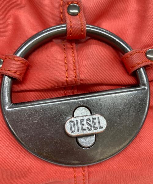 DIESEL（ディーゼル）DIESEL (ディーゼル) 2WAYショルダーバッグ レッドの古着・服飾アイテム