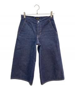 中古・古着通販】DRAWER (ドゥロワー) WINTER1 ブラックデニムタック