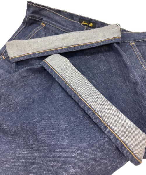 DRAWER（ドゥロワー）DRAWER (ドゥロワー) デニムガウチョパンツ インディゴ サイズ:SIZE 34の古着・服飾アイテム