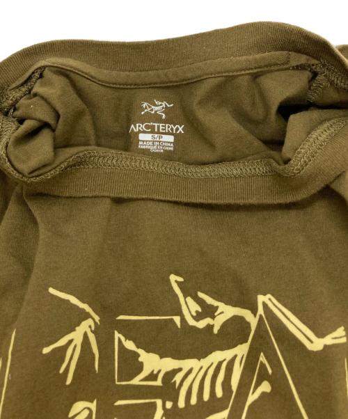 ARC'TERYX（アークテリクス）ARC'TERYX (アークテリクス) 始祖鳥プリントTシャツ グリーン サイズ:Ｓの古着・服飾アイテム