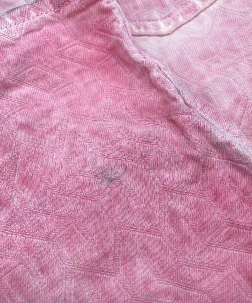 LEVI'S（リーバイス）LEVI'S (リーバイス) stussy (ステューシー) ジャガードデニムパンツ ピンク サイズ:W32の古着・服飾アイテム