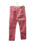 LEVI'S (リーバイス) stussy (ステューシー) ジャガードデニムパンツ ピンク サイズ:W32：17000円