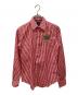 RALPH LAUREN（ラルフローレン）の古着「ストライプシャツ」｜レッド×ホワイト