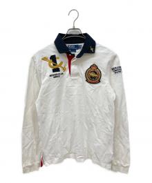 POLO RALPH LAUREN（ポロ・ラルフローレン）の古着「ラガーシャツ」｜ホワイト