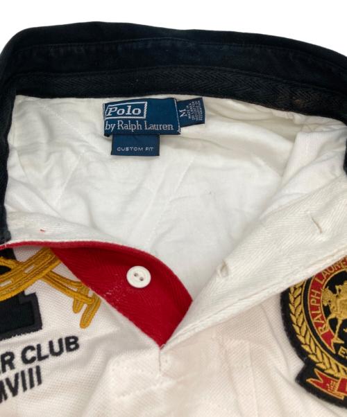 POLO RALPH LAUREN（ポロ・ラルフローレン）POLO RALPH LAUREN (ポロ・ラルフローレン) ラガーシャツ ホワイト サイズ:Ｍの古着・服飾アイテム