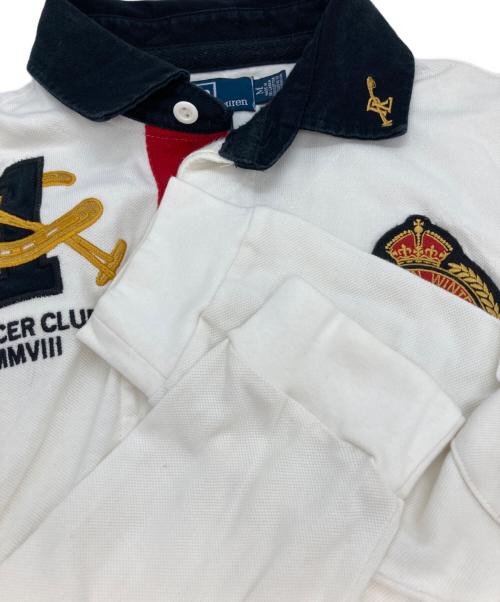 POLO RALPH LAUREN（ポロ・ラルフローレン）POLO RALPH LAUREN (ポロ・ラルフローレン) ラガーシャツ ホワイト サイズ:Ｍの古着・服飾アイテム