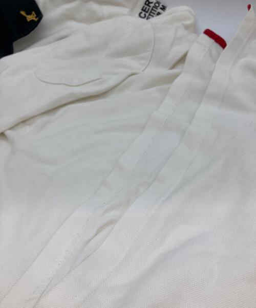 POLO RALPH LAUREN（ポロ・ラルフローレン）POLO RALPH LAUREN (ポロ・ラルフローレン) ラガーシャツ ホワイト サイズ:Ｍの古着・服飾アイテム