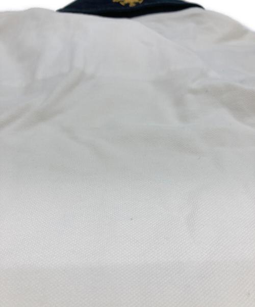 POLO RALPH LAUREN（ポロ・ラルフローレン）POLO RALPH LAUREN (ポロ・ラルフローレン) ラガーシャツ ホワイト サイズ:Ｍの古着・服飾アイテム