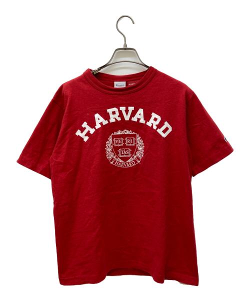Champion（チャンピオン）Champion (チャンピオン) カレッジロゴプリントTシャツ レッド サイズ:ＸＳの古着・服飾アイテム
