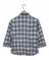 BURBERRY LONDON (バーバリーロンドン) 七分袖ノバチェックシャツ ブルー サイズ:SIZE 36：5000円