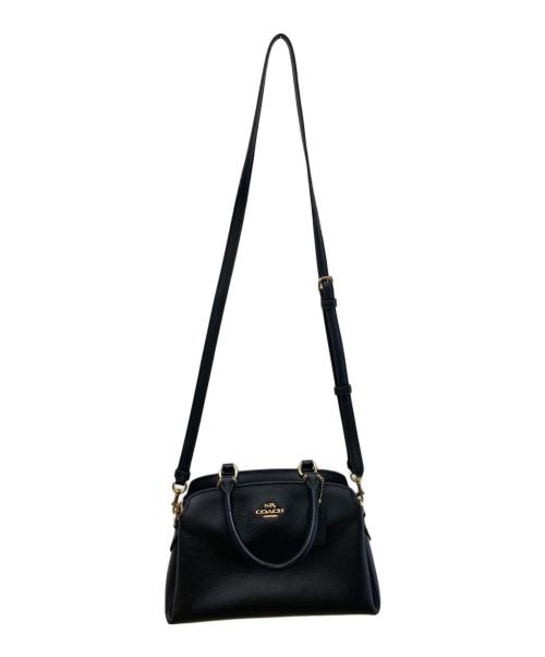 COACH（コーチ）COACH (コーチ) ミニ リリー キャリーオール/2WAYショルダーバッグ ブラック サイズ:-の古着・服飾アイテム